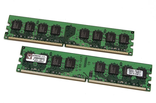Kingston ValueRAM DIMM 2 GB DDR2-800 Kit  (KVR800D2N5K2/2G)